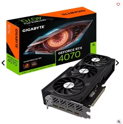 GIGABYTE GEFORCE RTX 4070 WINDFORCE OC, 12GB