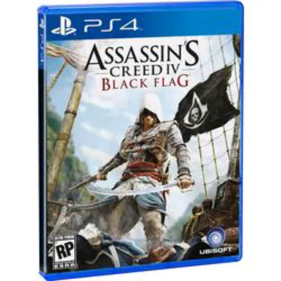 [Walmart] Assassin's Creed 4 - Black Flag - PS4 por R$63-