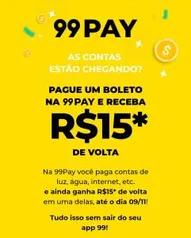 [Usuários Selecionados] R$10 de volta fazendo recarga mínimo R$ 20,00