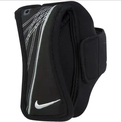 Braçadeira para Celular e Acessórios Nike Light Weight Running Arm Wallet Preta - Adulto