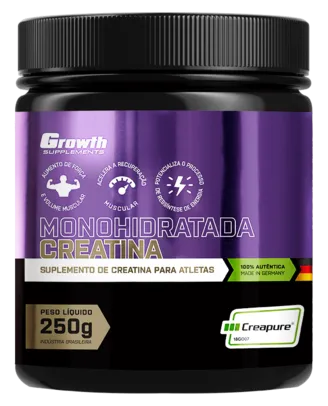 Creatina (250g) (Creapure®) - Growth Supplements 