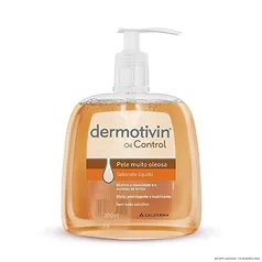 Dermotivin Oil Control Sabonete Liquido Pump 300 ml