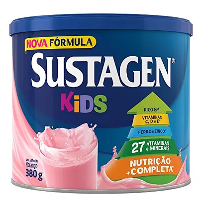 [Rec] Complemento Alimentar Sustagen Kids Morango Lata 380g