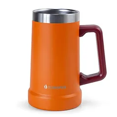 Caneca Térmica para Cerveja Laranja 709ml Termopro