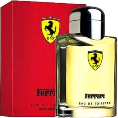 [Americanas] Perfume Ferrari Red Masculino Eau de Toilette 125ml por R$ 116