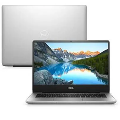 Notebook Dell Inspiron i14-5480-U20S 8ª Geração Intel Core i7 8GB 1TB Placa de Vídeo FHD 14" Linux Prata - R$3699