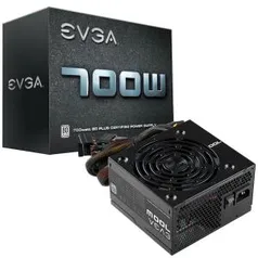 [BOLETO] Fonte EVGA 700W, 80 Plus White - 100-W1-0700-K