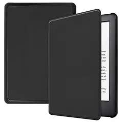 Case para Novo Kindle 10a. geração com iluminação embutida Função Liga/Desliga (Preta)