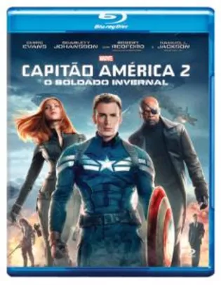 Capitão América 2: o Soldado Invernal - Blu-Ray - R$20