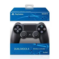 Controle Sony Dualshock 4 PS4, Sem Fio, Preto - CUH-ZCT2U