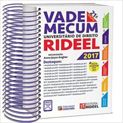 Vade Mecum Universitário de Direito Rideel 2017 Espiral - R$84,90