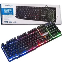 Teclado Semi Mecânico Gamer - R$43