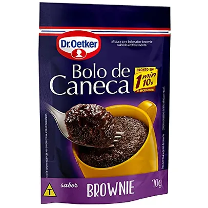 [Prime + 10 uni] Dr.Oetker Mistura Para Bolo de Caneca Brownie 70G