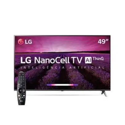 Smart TV LED 49" UHD 4K LG 49SM8000PSA NanoCell
