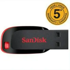 Pen drive sandisk cruzer blade 8gb - R$8