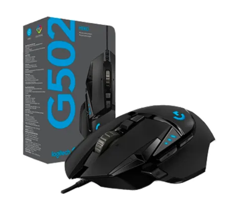 [Primeira compra] Mouse Logitech G502 Hero 16.000 DPI | R$ 218