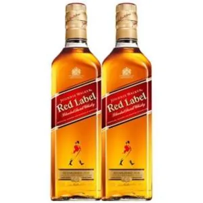 [EXTRA] Kit - 2 Whisky Escocês Johnnie Walker Red Label - R$114