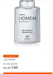 *Refil Deo Corporal Natura Homem Essence Masculino - 100ml*