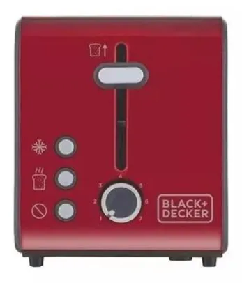 Tostador De Pães T850 Vermelho - Black&Decker - 220v | R$170