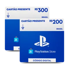 Gift Card PlayStation™ Store R$ 200