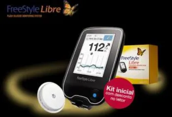 Sistema Flash de Monitoramento de glicose FreeStyle Libre | R$360
