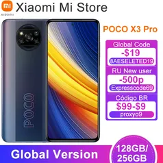 Global Version POCO X3 Pro 128/ 256GB Smartphone Snapdragon 860 120Hz