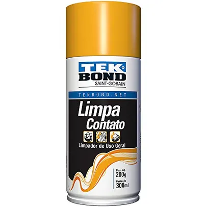  Limpa Contato Tekbond 300 ml TEKSPRAY Álcool Isopropanol 