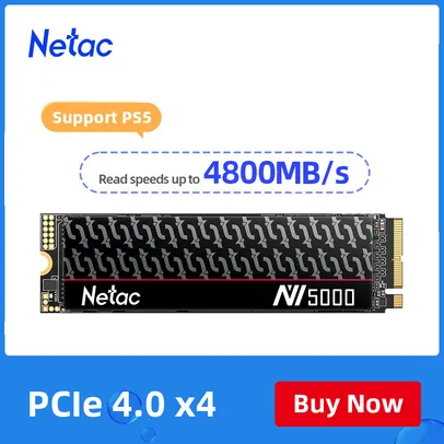 SSD M2 Netac NVME 1TB M.2 2280 PCIe