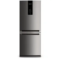 [PIX] Geladeira Brastemp Frost Free Inverse 443 litros cor Inox com Turbo Ice - BRE57AK 220V | R$ 3593