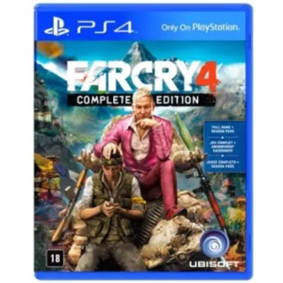 [Ricardo Eletro] Jogo Far Cry 4 - Complete Edition - para Playstation 4 (PS4) - Ubisoft por R$ 63