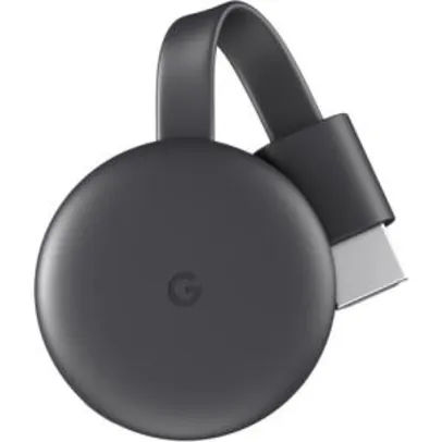 Google Chromecast 3 [CC Americanas + Ame 152,91‬]