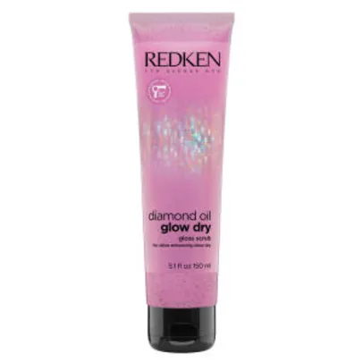Saindo por R$ 74: Redken Diamond Oil Glow Dry Gloss Scrub - Pré-Shampoo Gel Esfoliante - 150ml R$74 | Pelando