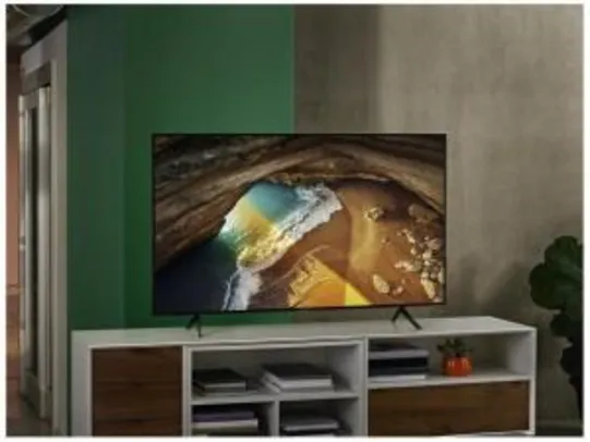 Smart TV 4K QLED 55" Samsung QN55Q60RAG Wi-Fi - HDR 4 HDMI 2 USB | R$2.849