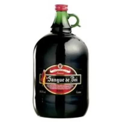 [Regional] Vinho Brasileiro Tinto Suave Sangue de Boi Serra Gaúcha Garrafão 4 Litros