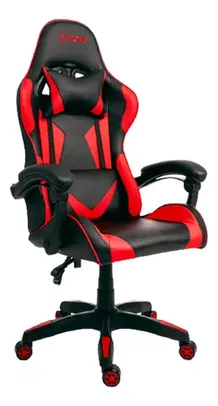 Cadeira Gamer Reclinável 140 Graus Xzone Cgr-01 Preto Vermelho Material do estofamento Couro sintético