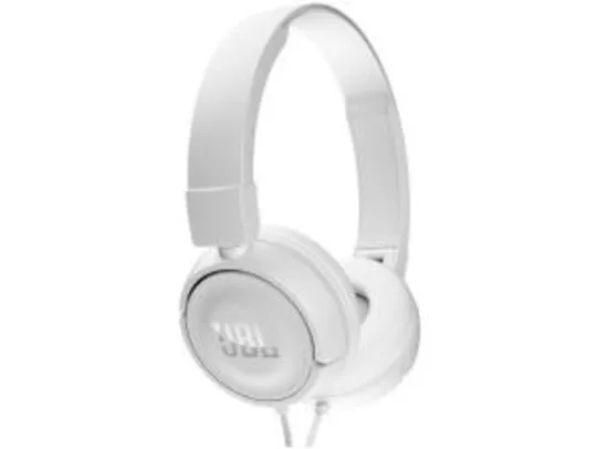 Saindo por R$ 90: Fone de Ouvido JBL com Microfone - Dobrável Cabo P2 Core Headphones T450 | 90 | Pelando