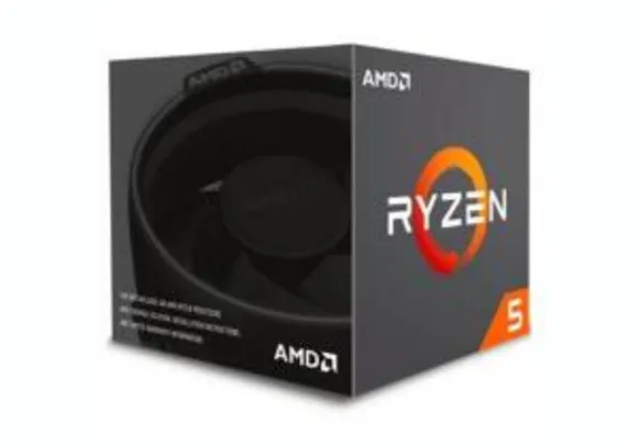 Processador AMD Ryzen 5 1600, Cache 19MB, 3.2GHz, AM4 | R$699