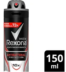 Desodorante Antitranspirante Rexona Antibacteriano 150Ml