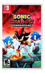 Sonic X Shadow Generations Switch Midia Fisica