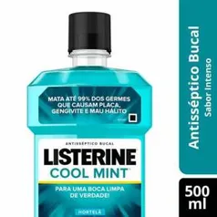 Antisséptico Bucal Listerine Cool Mint 500 ml | R$ 5