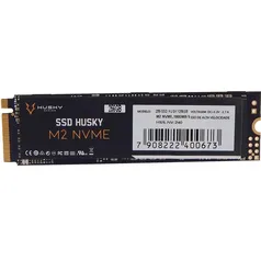 SSD 256 GB Husky Gaming, M.2 NVMe, Leitura: 1800MB/s e Gravação: 1300MB/s - HGML003