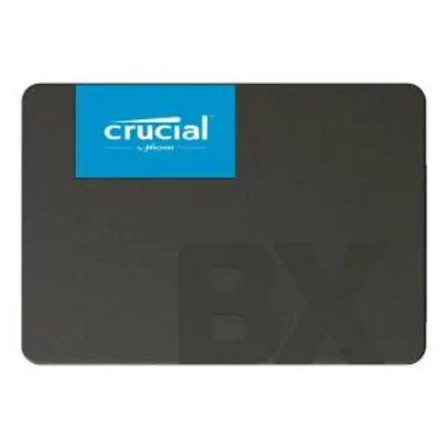 SSD CRUCIAL BX500 480GB 2.5" SATA 6GB/S, CT480BX500SSD1 R$300