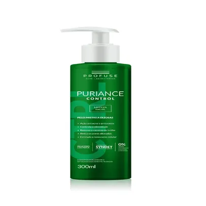 Profuse Puriance Control Sabonete Líquido Para Pele Mista A Oleosa 300ml