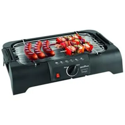 Churrasqueira Gourmet BCG1, 2 Níveis de Altura, 127V, Britnia 66701126, Preto, Britnia, 66701126, Preto - R$69