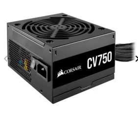 FONTE CORSAIR CV 750, 750W, 80 PLUS BRONZE, PRETO, CP-9020237-BR