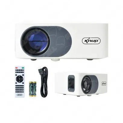 Foto do produto Projetor Portátil Knup PJ003 Full Hd 1080p 2300 Lumens HDMI