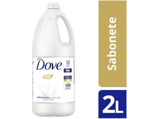 [ APP - LEV 3 PAG 2 ] Sabonete Líquido para as Mãos Dove - Nutrição Profunda 2L | R$ 20