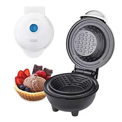 Dash Mini máquina de tigelas de waffle para café da manhã, tigelas de burrito, sorvete e mais