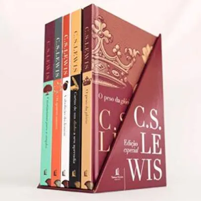 C. S. Lewis - Caixa Com 5 Livros (+ 2 Pôsteres + Aparador)