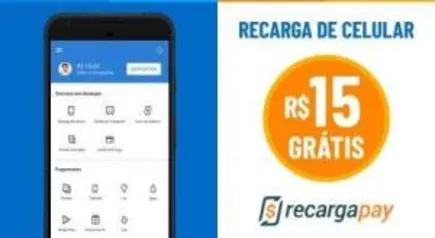 70% Off em recargas na Tim limitado a R$15 válido para primeira recarga